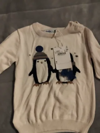 Jersey bebé Mayoral azul perro