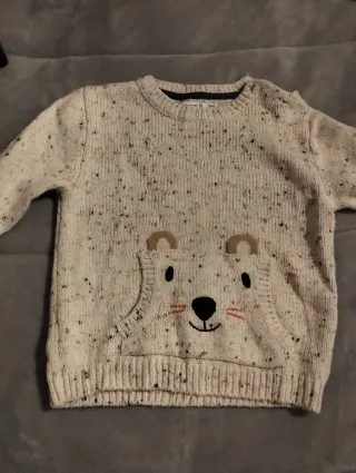 Jersey bebé Mayoral azul perro