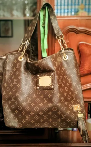 Bolso Grande Louis Vuitton Marrón