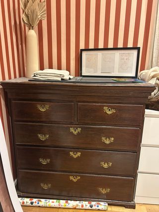 Cajonera antigua madera