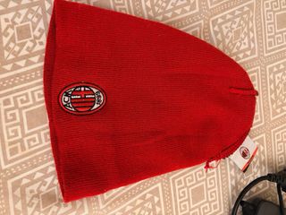 Cappello AC Milan nero e rosso