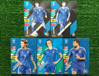 5 carte Panini Adrenalyn XL Italia