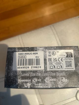 Reloj Casio G-Shock GBD-800UC-8ER Negro