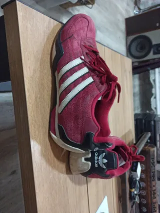 Zapatillas Adidas Talla 38 de piel Rojas
