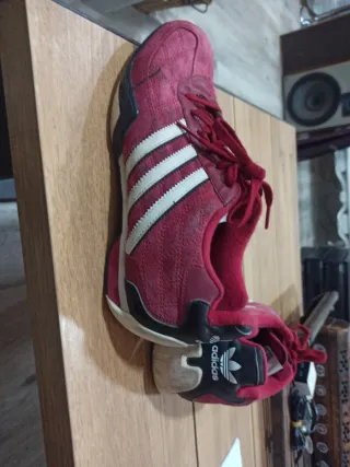 Zapatillas Adidas Talla 38 de piel Rojas