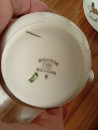 Juego de café Bidasoa Carruajes