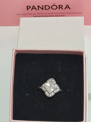 Anillo Pandora Plata Circonita Talla 56