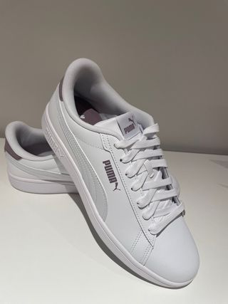 Zapatillas Puma Smash 3.0L Hombre Blancas