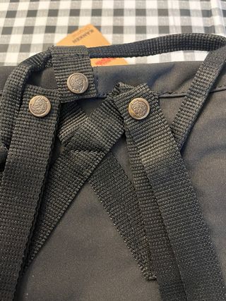 Mochila Fjallraven Kanken Negra 17L