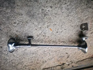 Bocina Trompeta Aire Cromada