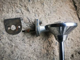 Bocina Trompeta Aire Cromada