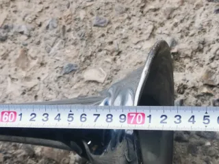 Bocina Trompeta Aire Cromada