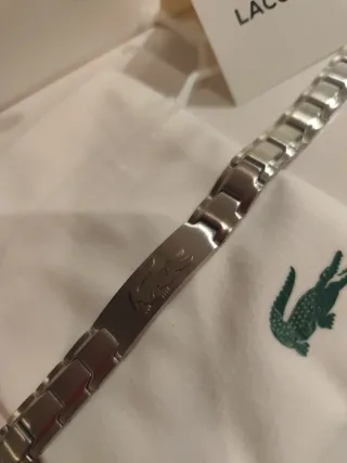 Pulsera Lacoste Plata