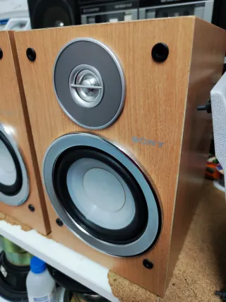 Altavoces Sony SS-CGP7 Marrón/Plata