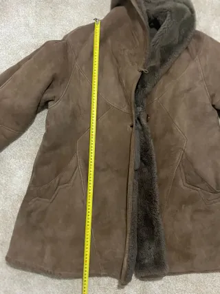 Montone Sherling Marrone Vintage