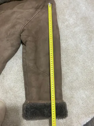 Montone Sherling Marrone Vintage