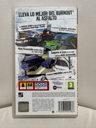 Burnout Legends PSP Completo EA