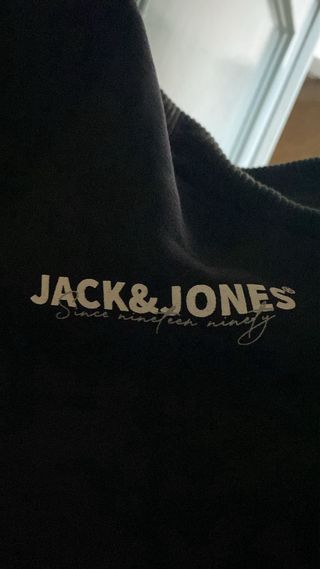Sudadera Jack & Jones Negra