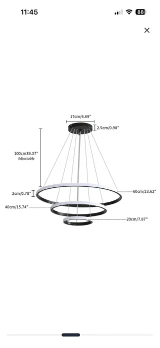 Lámpara de diseño colgante