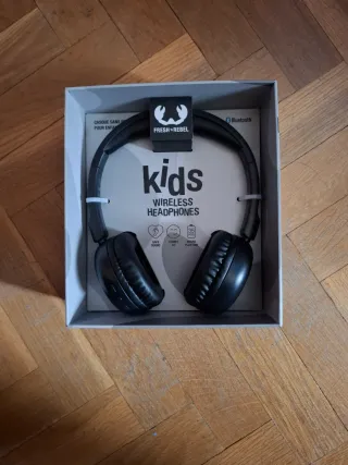 Cascos Fresh Rebel Kids Bluetooth Negros