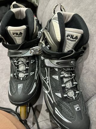 Patines en línea Fila y protecciones