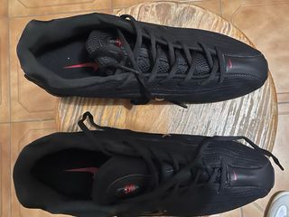 Zapatillas Nike Shox Negro/Rojo