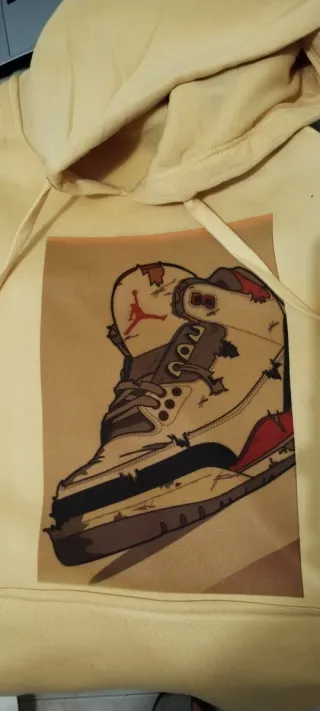 Sudadera Jordan con estampado de zapatilla