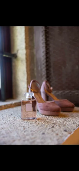 Zapatos Miss Honolulu Terciopelo Rosa Antiguo