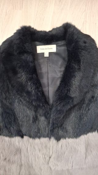 Chaleco Pedro del Hierro conejo y piel de cordero