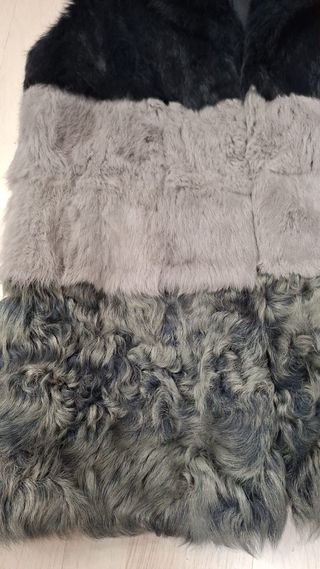 Chaleco Pedro del Hierro conejo y piel de cordero