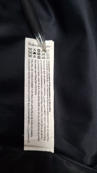 Chaleco Pedro del Hierro conejo y piel de cordero