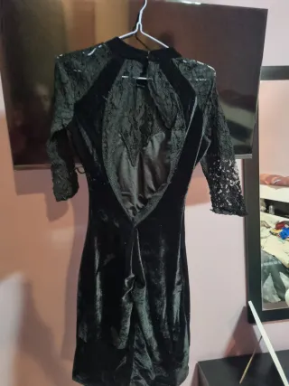 Vestido de fiesta negro