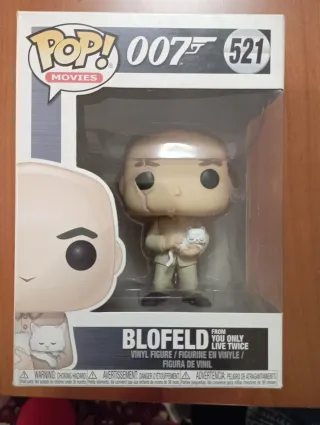 Funko Pop 007 James Bond Lotto 5 Pezzi