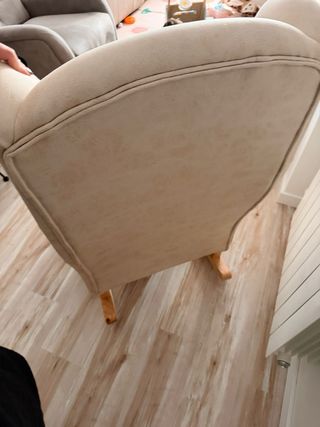 Mecedora lactancia Beylan tapizada