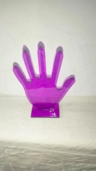 Soporte Anillos Anillero Mano Metacrilato