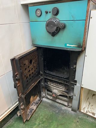Caldera de leña/eléctrica HERGÓM y accesorios