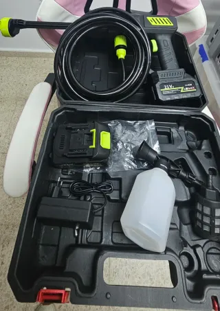 Hidrolavadora Inalámbrica a Batería 21V