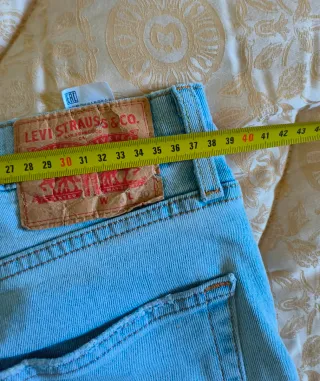 Jeans Levi's Uomo Slim W29 L30 Denim