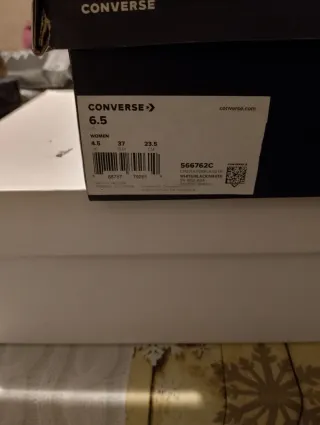 Scarpe Converse donna nere glitter