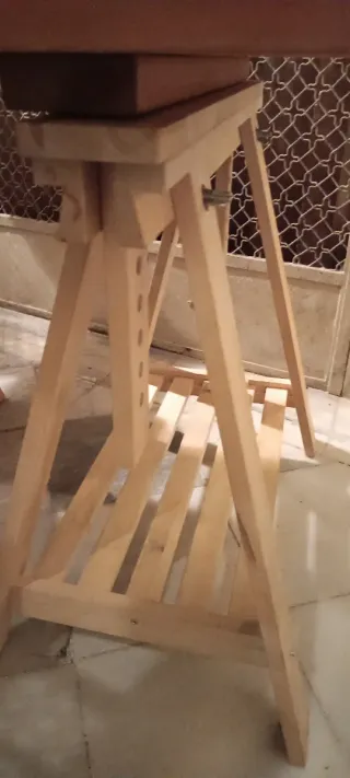 Mesa de madera plegable