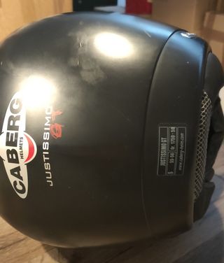 CASCO INTEGRAL CABERG CON DOBLE VISERA