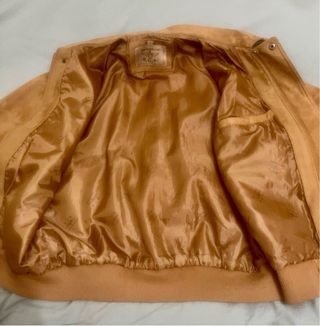 Chaqueta de ante nueva