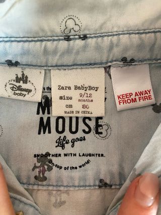 Conjunto Zara Niño Camisa y Pantalón