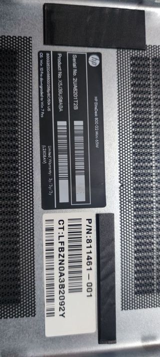 HP EliteDesk 800 G2 i5 vPro 8GB RAM 500GB SSD