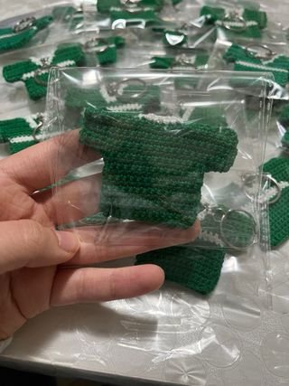 Mini maglie calcio uncinetto