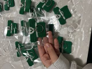 Mini maglie calcio uncinetto