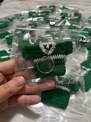 Mini maglie calcio uncinetto