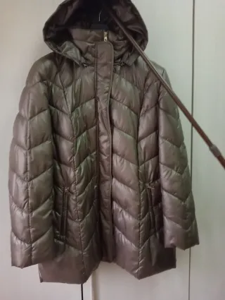 Giaccone donna dorato