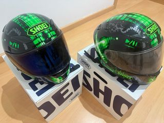 Pareja Cascos Shoei XR 1100 XS / L y caja Shoei