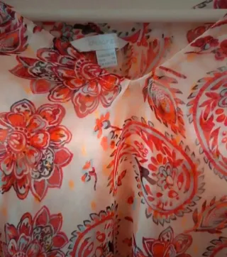 Blusa Springfield Talla 40 Estampada